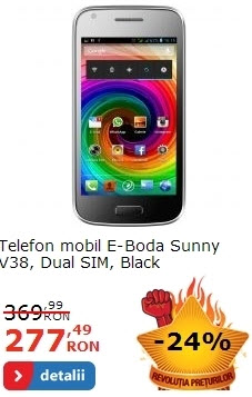 E-Boda Sunny V38 negru