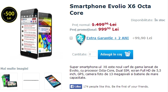 Evolio oferă până la 40% reducere la cele mai atractive produse din ofertă