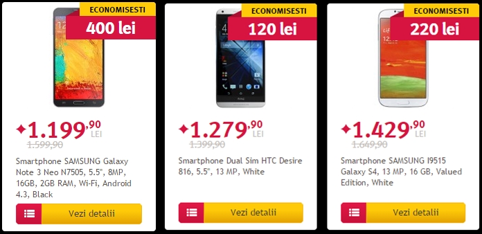 Altex dă drumul promoțiilor de Black Friday; iată cele mai atractive smartphone-uri