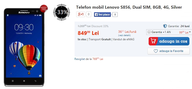 Lenovo S856