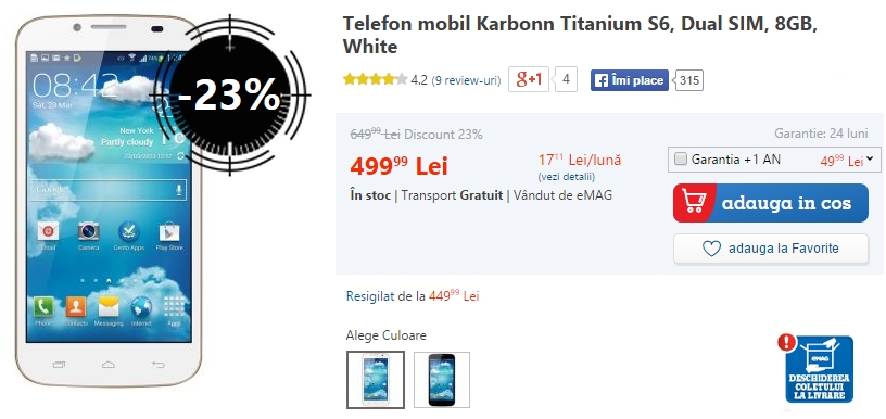 Karbonn Titanium S6