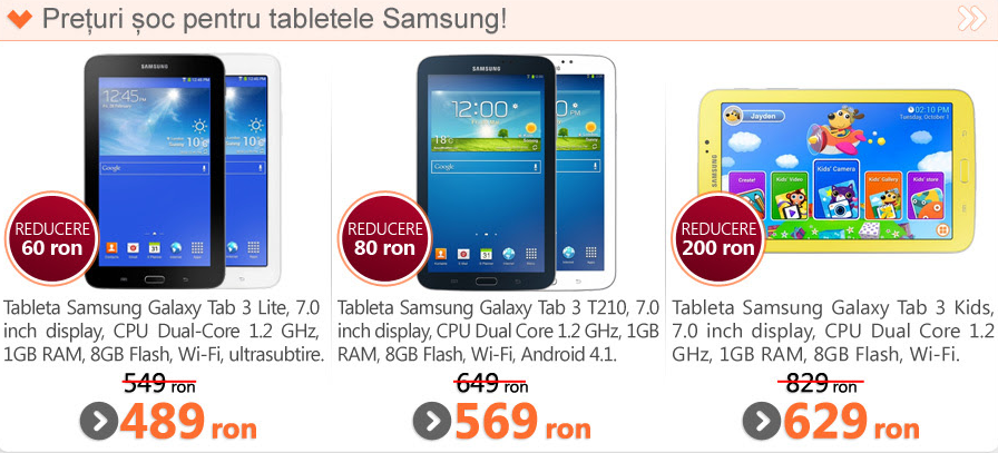 Marketonline.ro oferă super-reduceri la telefoanele și tabletele Samsung!