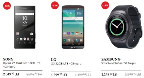 QuickMobile revine cu noi reduceri de weekend; modelul Xperia Z5 acum la un preț de 2349 lei