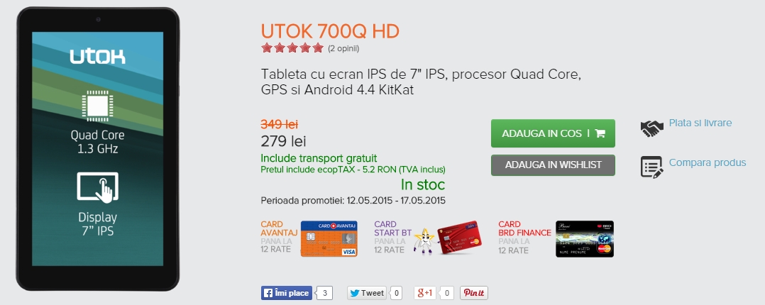 UTOK 700Q HD