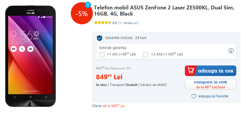 Asus ZenFone 2 Laser