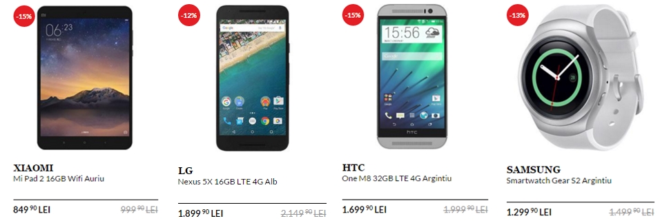 QuickMobile dă startul unui nou weekend de reduceri; Xiaomi Mi Pad 2 costă acum doar 849 lei