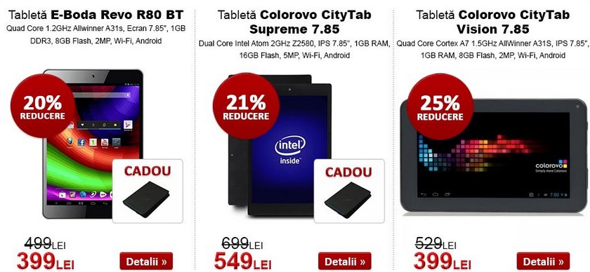 evoMAG.ro oferă reduceri substanțiale la telefoanele și tabletele din stoc; LG G2 disponibil la prețul de 1.599 lei