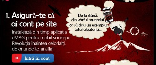 Revoluția Prețurilor eMAG începe mâine dimineaţă; iată câteva detalii despre promoția ce ține 3 zile