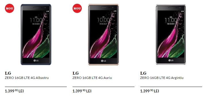 LG Zero disponibil de astăzi în stocurile QuickMobile; terminal metalic cu dotări mid-range