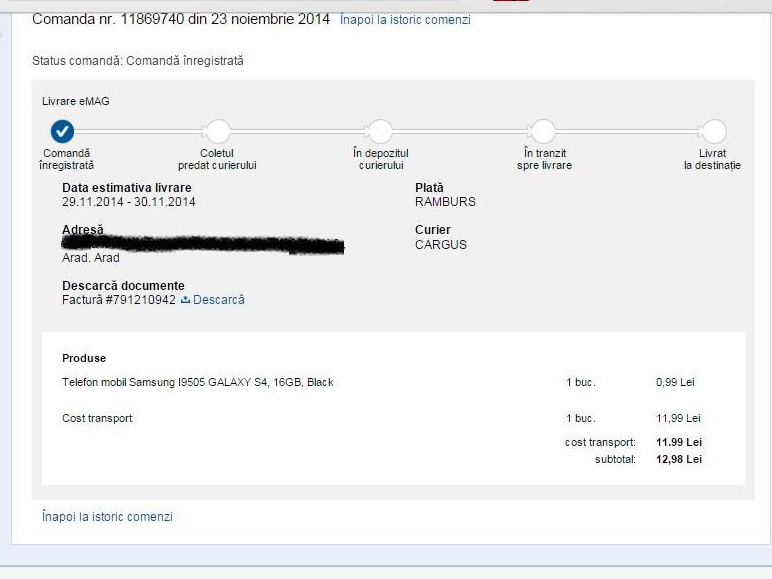 Modelele Samsung Galaxy S4 resigilate cumpărate cu 1 leu de la eMAG.ro au Început să sosească; Surpriză - unele sunt modele noi! 