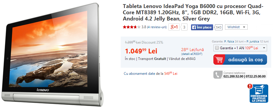 eMAG oferă reduceri de până la 25% la o gamă variată de tablete și laptop-uri!