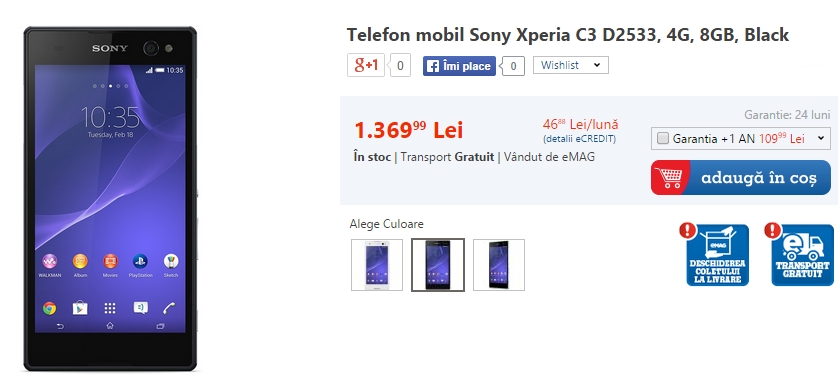 Sony Xperia C3