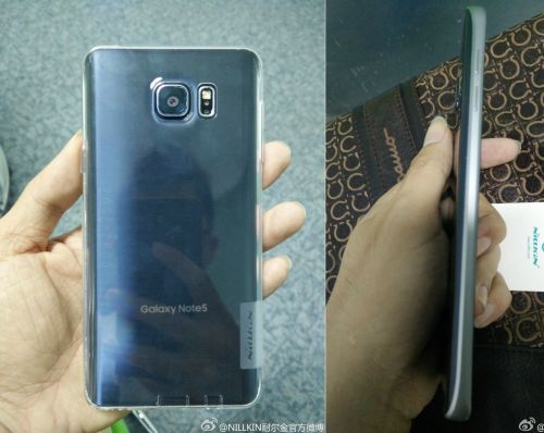 Noi fotografii cu Samsung Galaxy Note 5 ajung pe web; telefonul adoptă un spate cu sticlă curbată spre marginile laterale, vine fără USB Type-C