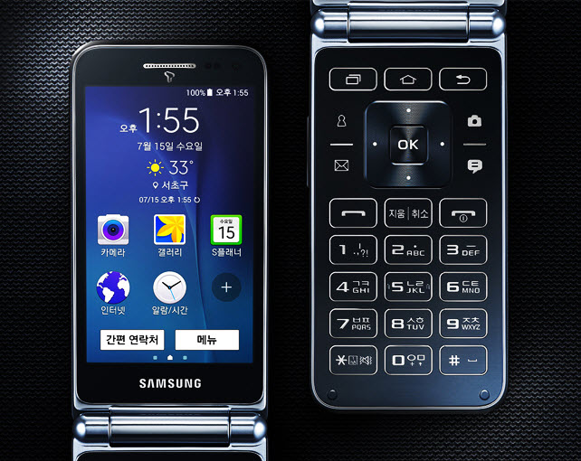 Telefoanele cu clapeta sunt în continuare la modă! Samsung lansează Galaxy Folder, un flip phone foarte arătos