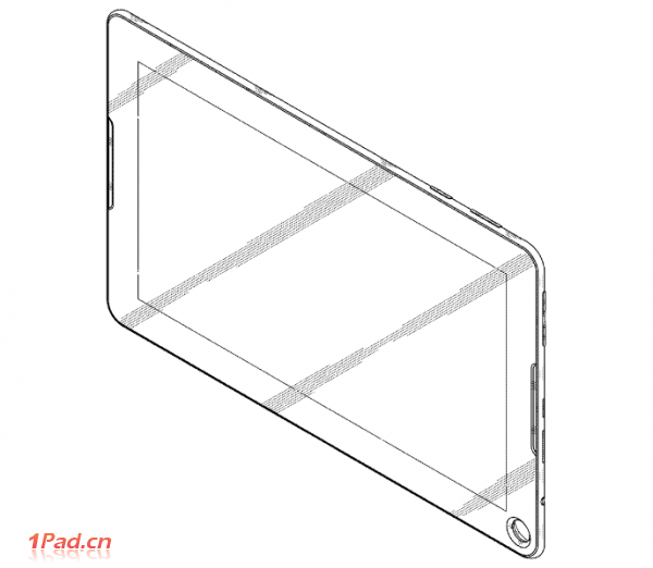 Se pregătește un nou design de tableta Samsung? Un brevet cu un orificiu În zona frontală apare pe web