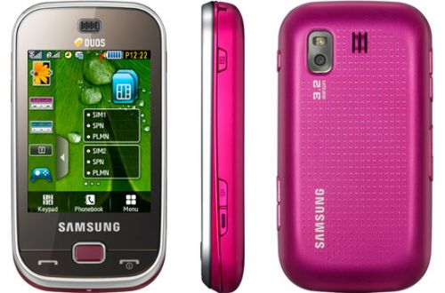 Noul telefon dual SIM de la Samsung, B5722, acum in Romania