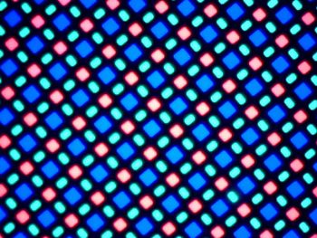 Display Samsung Galaxy A5 la microscop