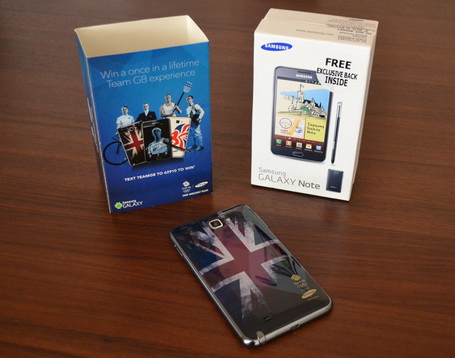 Samsung Galaxy Note în ediţie Olimpică - smartablet de colecţie!