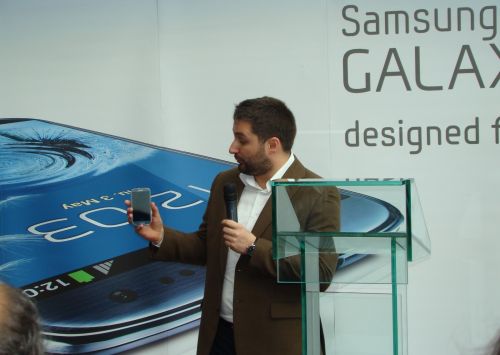 Lansarea oficială Samsung Galaxy S III în România; Inspirat din natură! (Video)