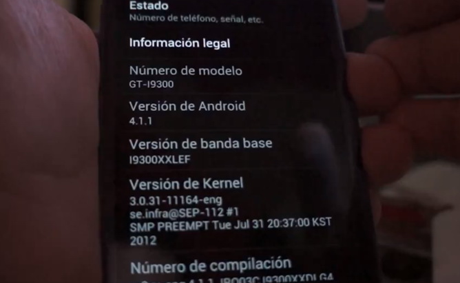Android 4.1 Jelly Bean pe Samsung Galaxy S III, Într-o demonstrație filmată (Video)
