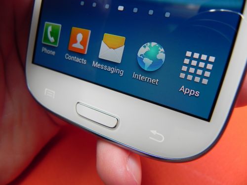 Samsung Galaxy S III, butoane