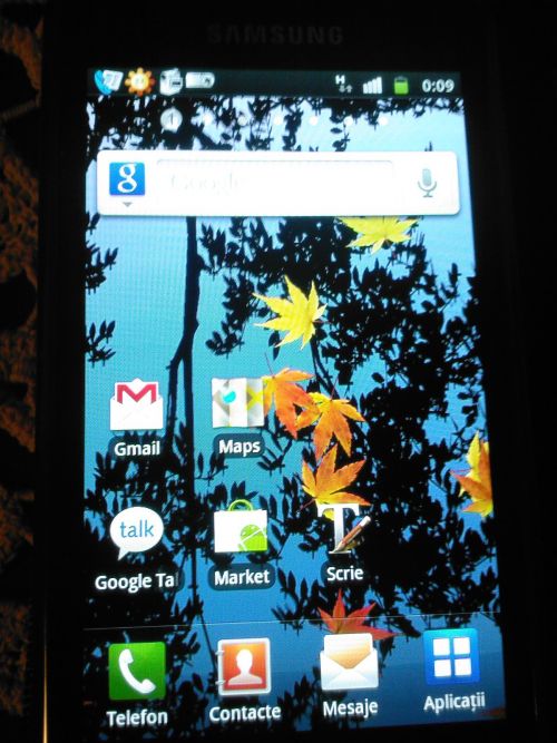 Android 2.3.3 disponibil pentru Samsung Galaxy S În România