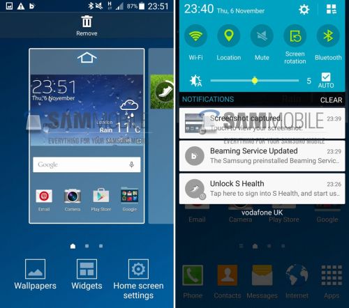 Iată cum arată Android 5.0 pe Samsung Galaxy S4 și noul TouchWiz În acțiune (Video)