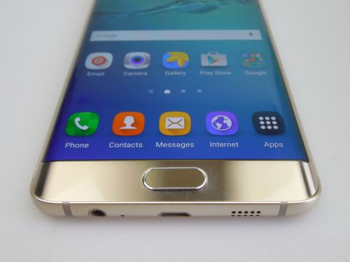 Samsung Galaxy S6 Edge+ scanner de amprente