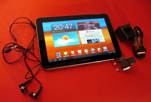 Samsung Galaxy Tab 8.9 unboxing