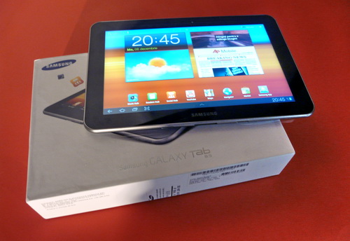 Samsung Galaxy Tab 8.9 unboxing