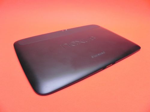 Spatele lui Google Nexus 10