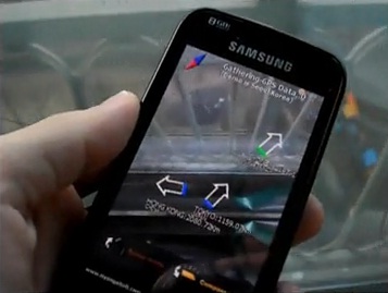 Samsung Omnia II Augmented Reality