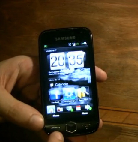 Samsung I8000 Omnia II - HTC Sense