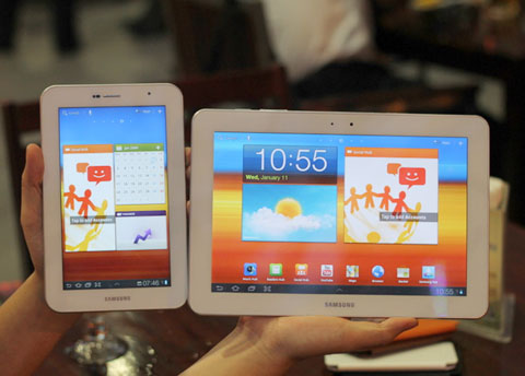 Samsung Galaxy Tab 10.1 si 7.0 alb
