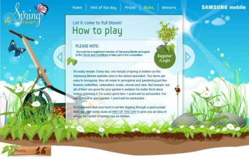 Samsung Spring fever