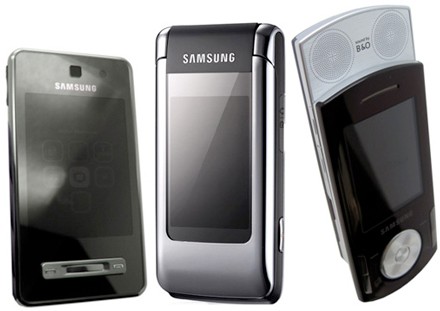 Samsung: Samsung F480, F400 si G400 prezentate la Mobile World Congress