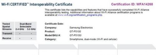 Două noi tablete Samsung și Galaxy S III surprinse În certificări WiFi oficiale? Terminalele Samsung P3100, P5100 și i9300 Își fac apariția...