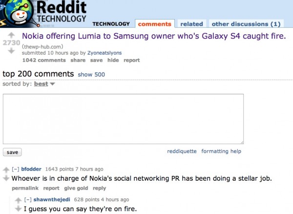 Samsung nu se sfiește să zică