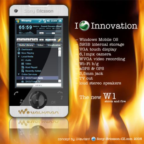 Sony Ericsson W1 concept