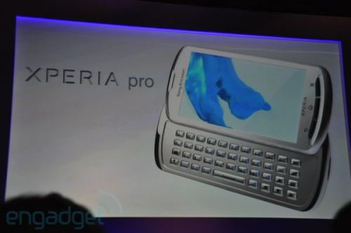 MWC 2011: Sony Ericsson Xperia Pro, un PSP Phone fără PSP?