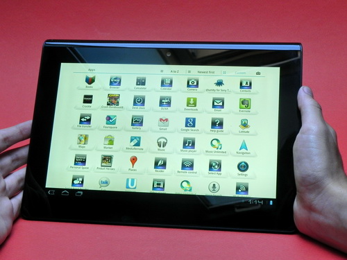Lista aplicatii Sony Tablet S
