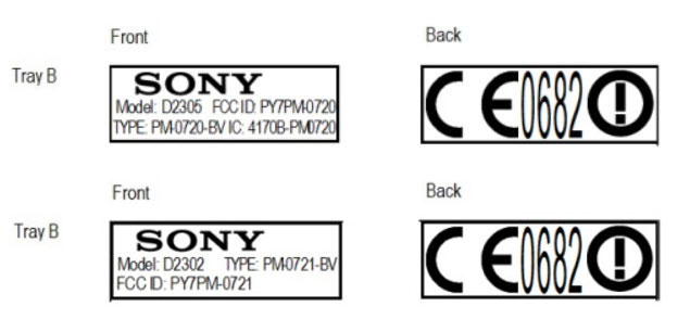Sony Xperia E2 În vizită la FCC, În 2 versiuni diferite