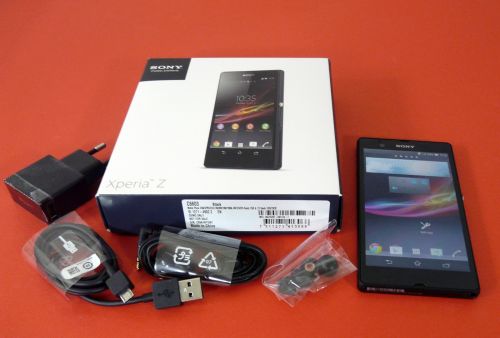 Sony Xperia Z unboxing
