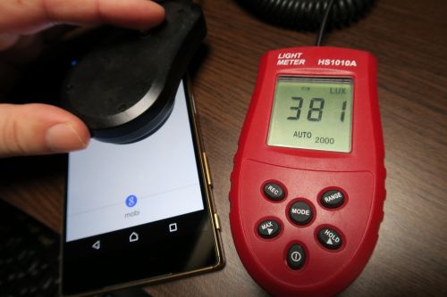 Luminozitate ecran Sony Xperia Z5 Premium