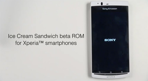 Unele telefoane Sony Ericsson Xperia deblocate pot primi Android 4.0 acum - beta (Video)