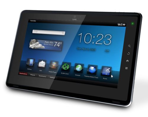 Toshiba Folio 100, inca un tablet Android 2.2 in Europa