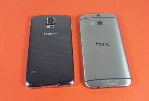 Samsung Galaxy S5 versus HTC One M8