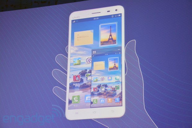 Vivo Xplay, un terminal quad core cu ecran Full HD de 5.7 inch, chipuri audio, utilizare single hand