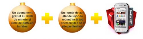 MyVodafone iti aduce premii de Craciun