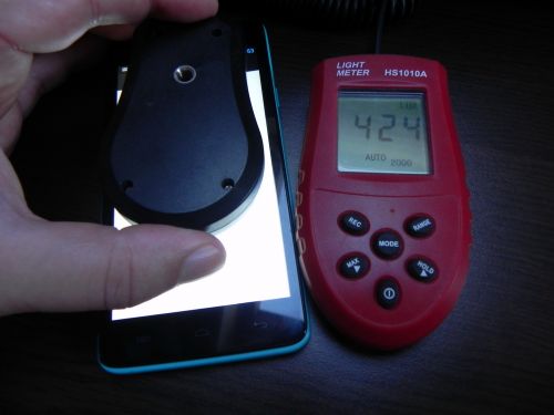 Ecranul lui Wiko Rainbow